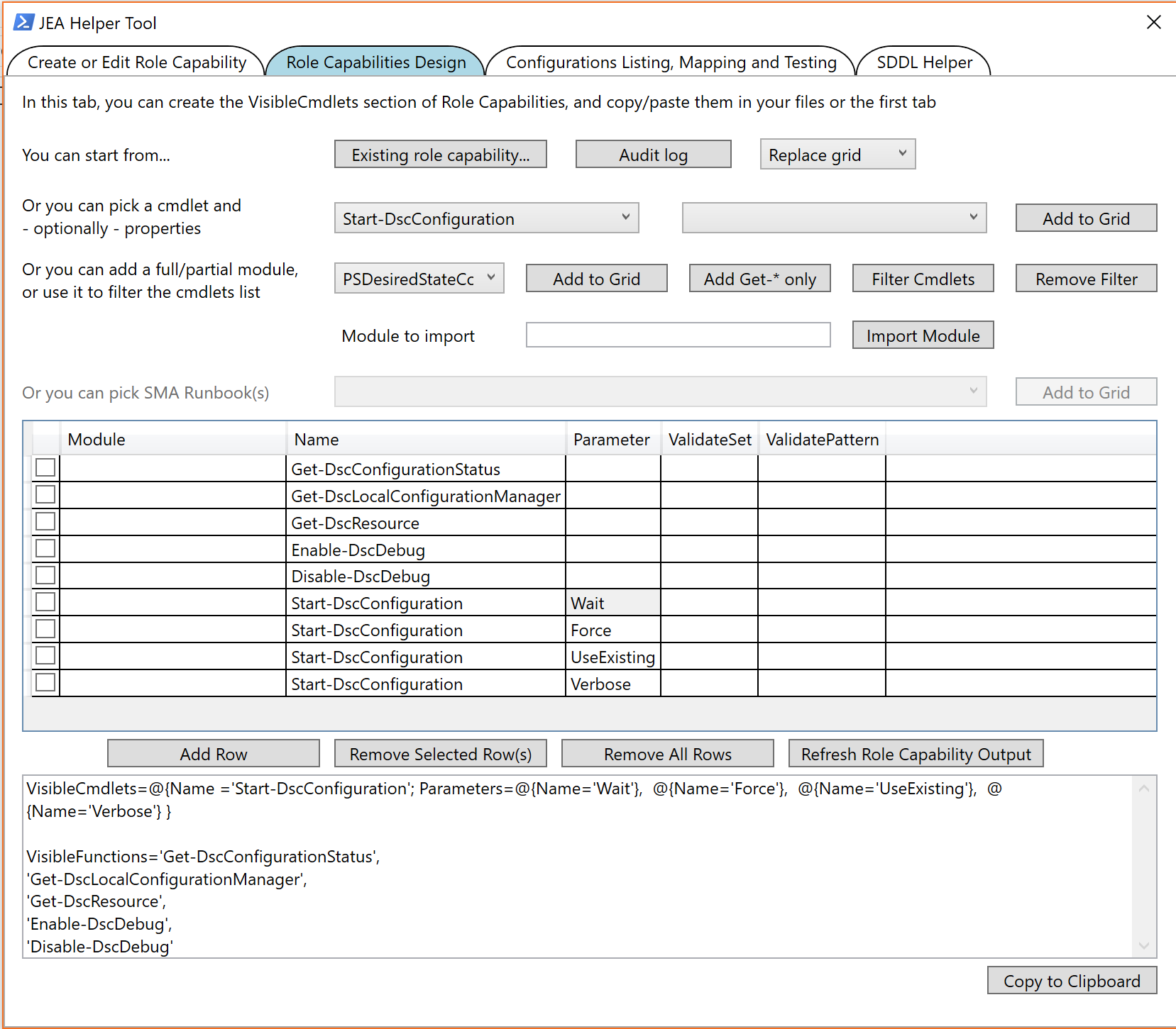 DSC Helpdesk Role